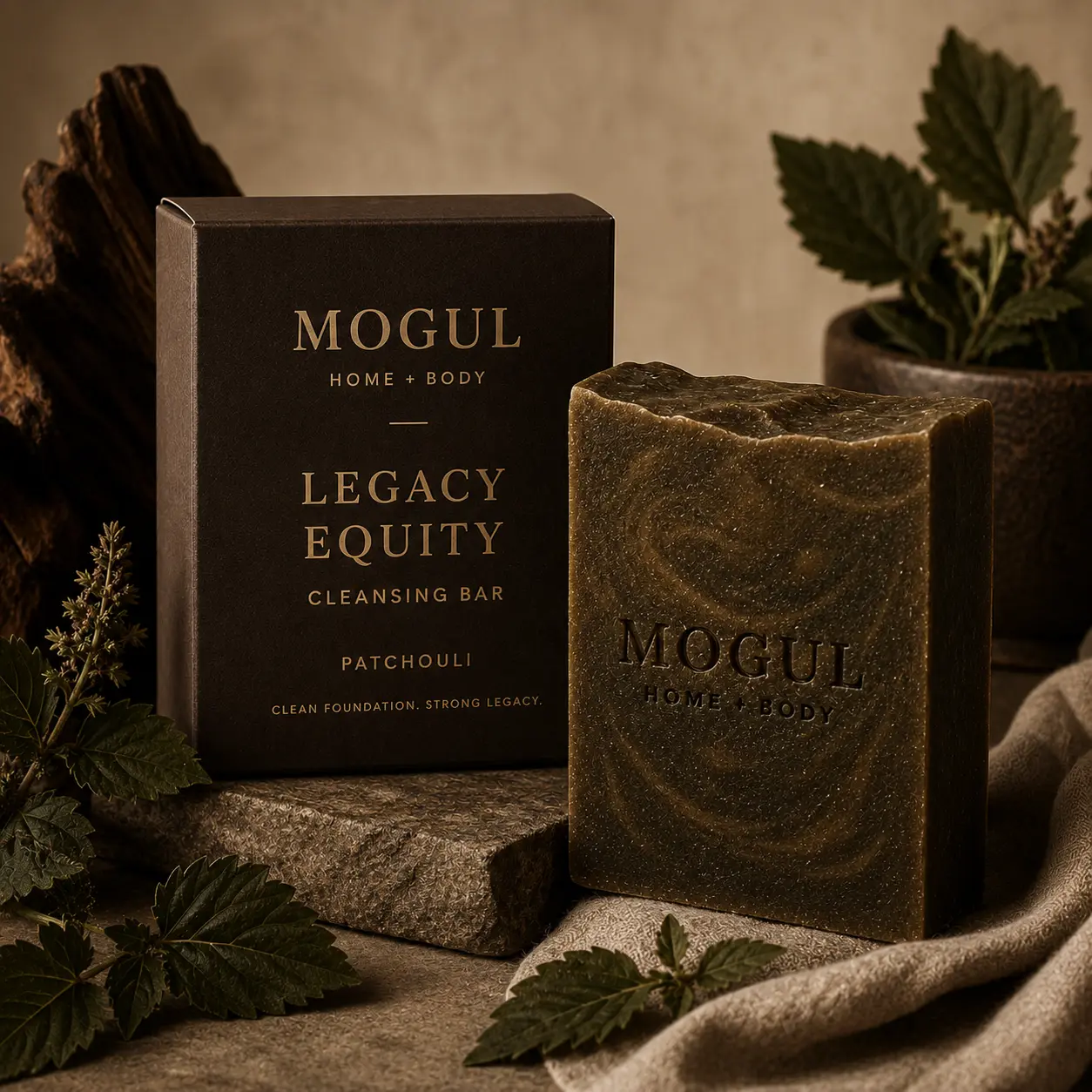 Legacy Equity — Cleansing Bar by MOGUL HOME + BODY