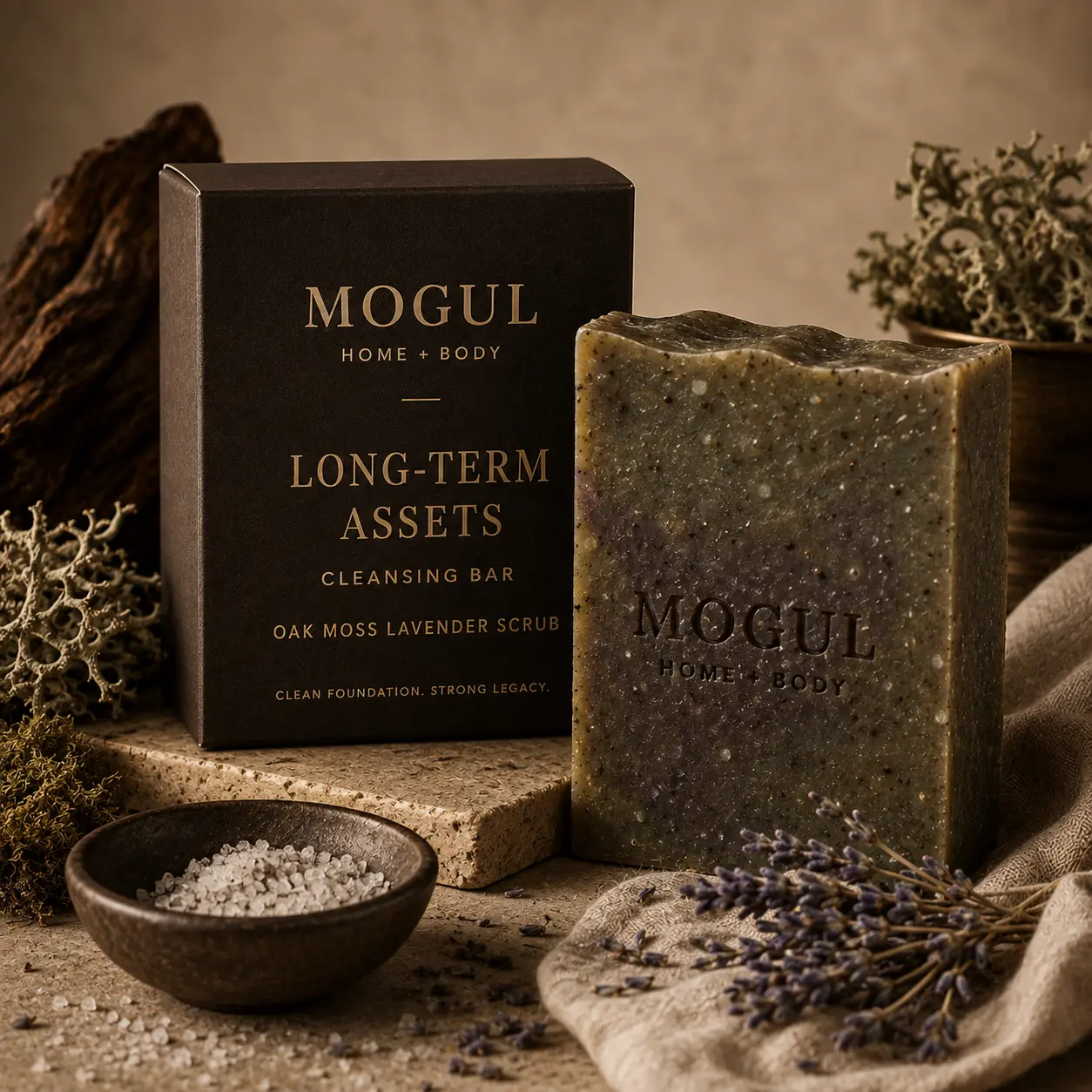 Long-Term Assets — Cleansing Bar by MOGUL HOME + BODY