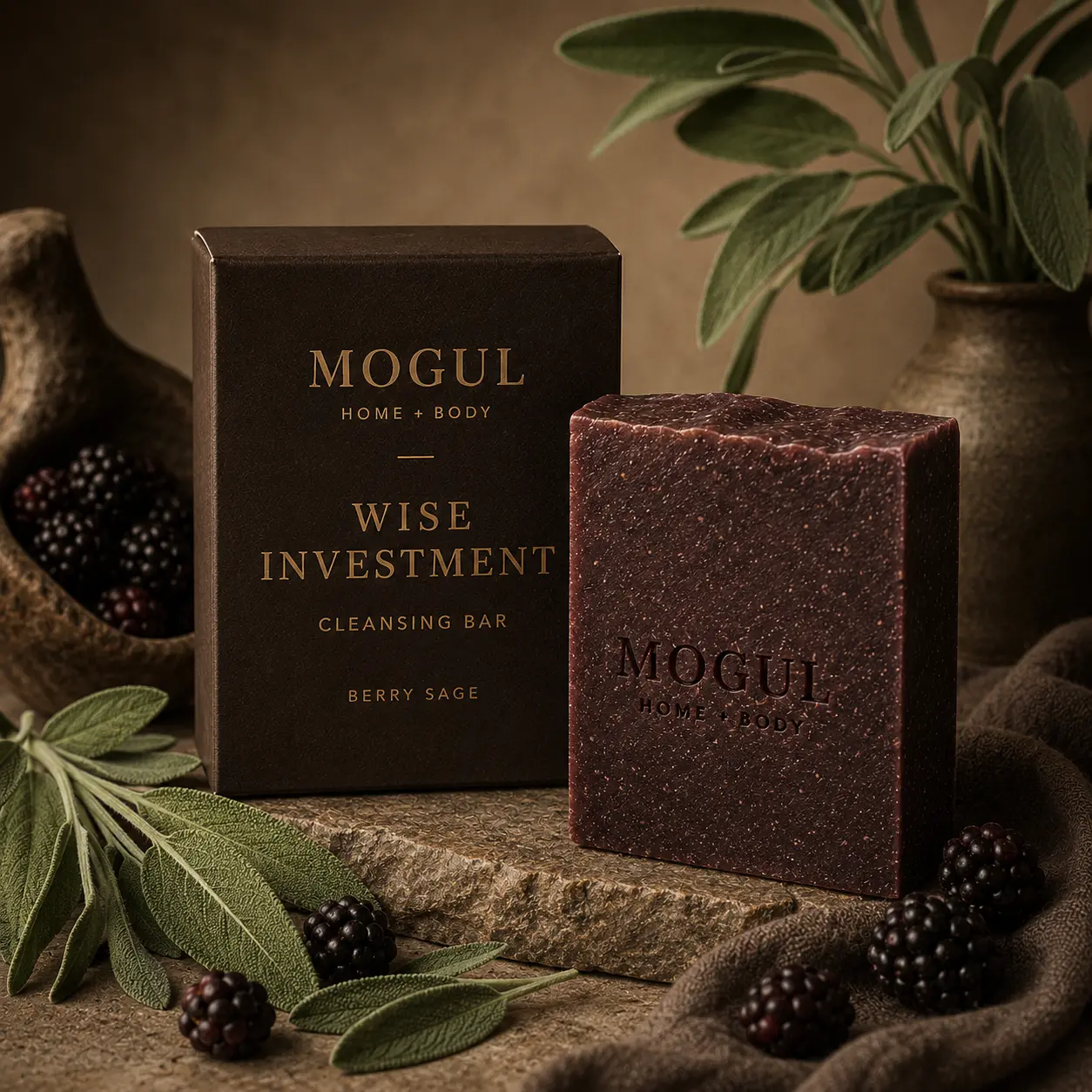 Wise Investment — Cleansing Bar by MOGUL HOME + BODY