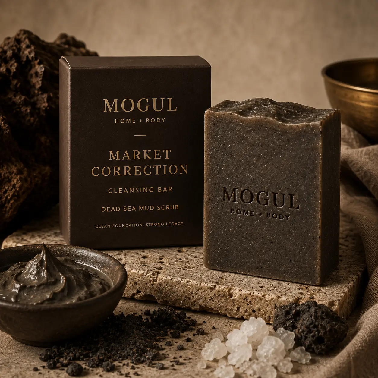 Market Correction — Cleansing Bar by MOGUL HOME + BODY