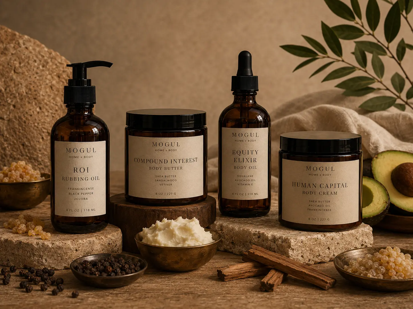The Founder's Reserve — Limited Collection by MOGUL HOME + BODY