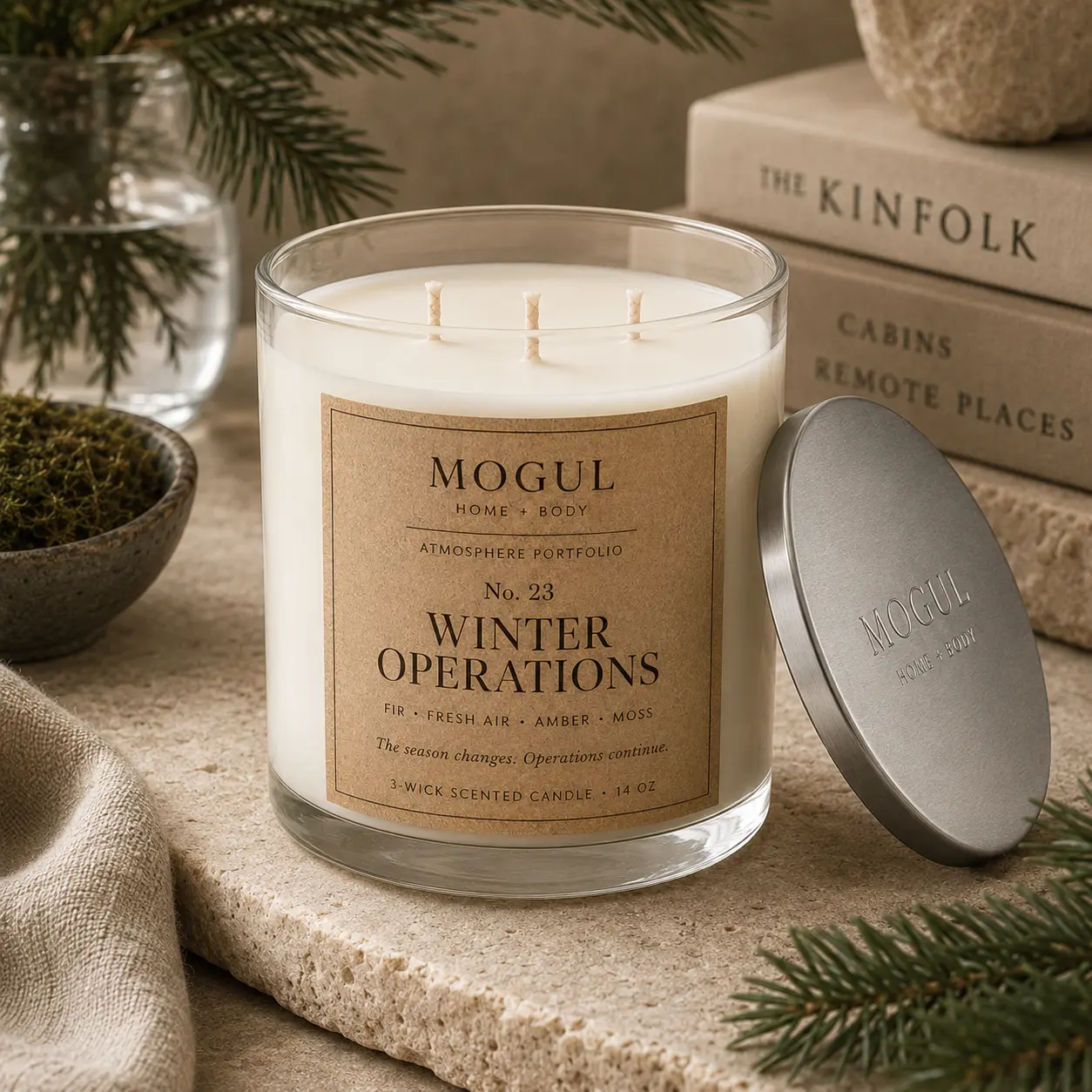 Winter Operations — 3-Wick Scented Candle by MOGUL HOME + BODY