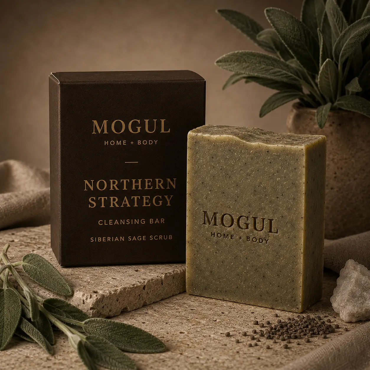 Northern Strategy — Cleansing Bar by MOGUL HOME + BODY