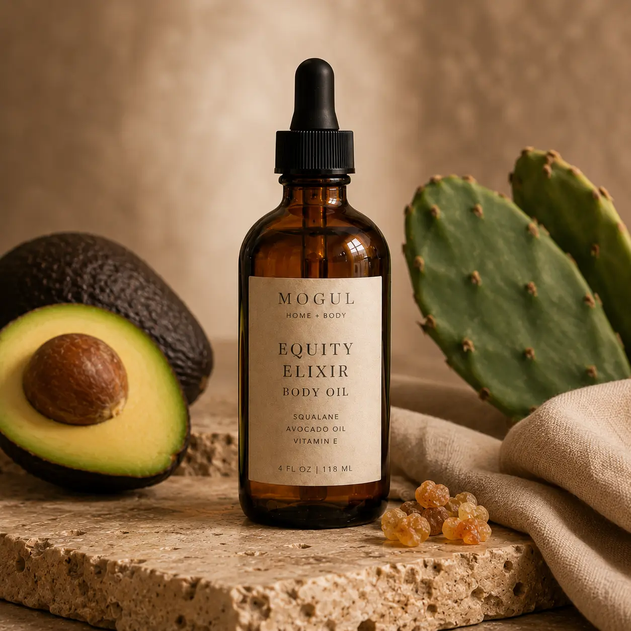 Equity Elixir Body Oil — Lightweight Body Oil by MOGUL HOME + BODY