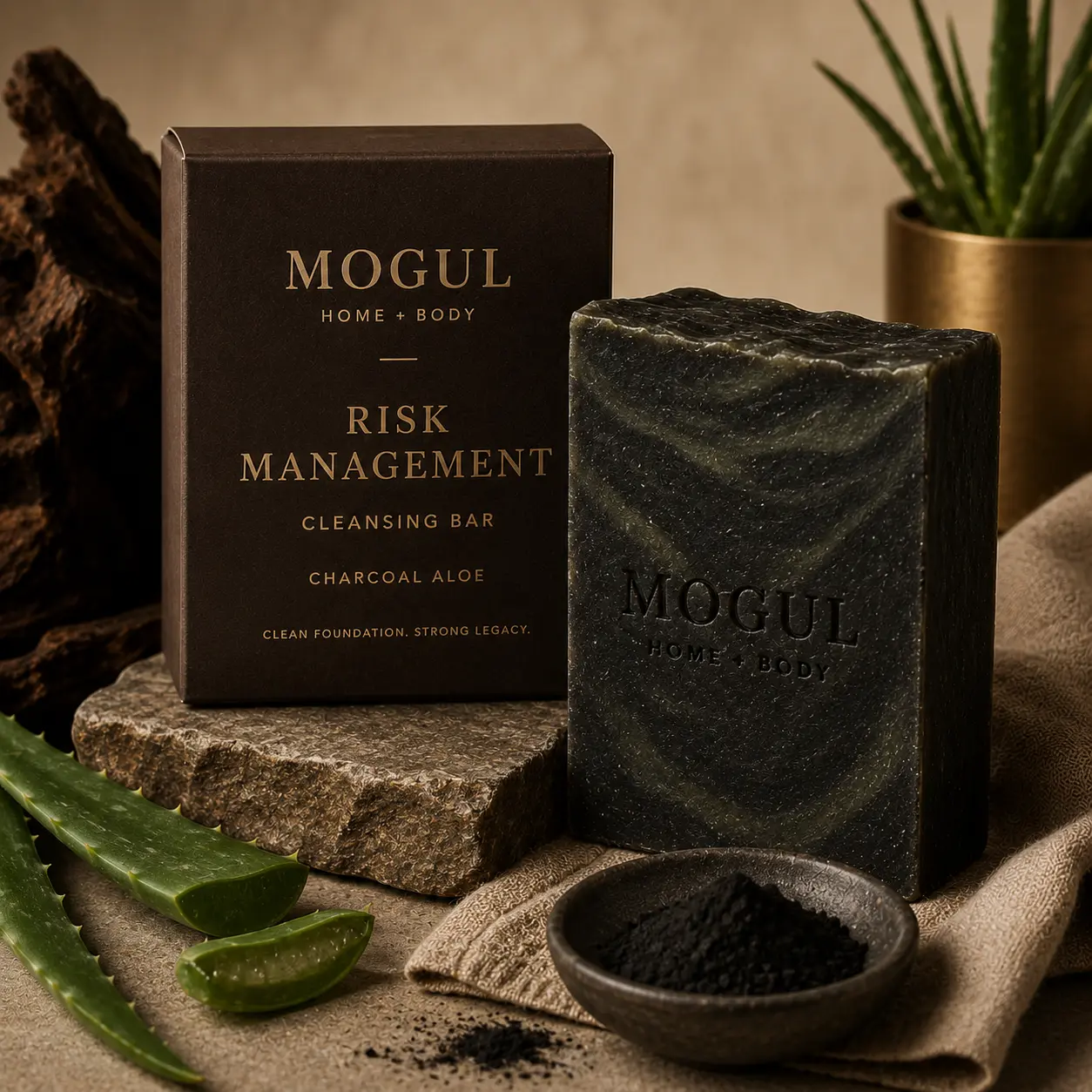 Risk Management — Cleansing Bar by MOGUL HOME + BODY